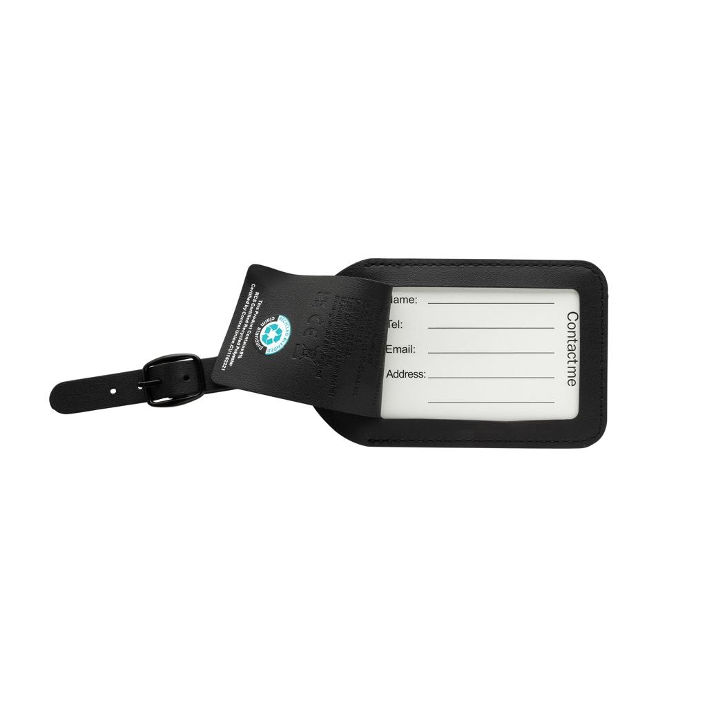 Etichetă bagaje Globefind Dual black