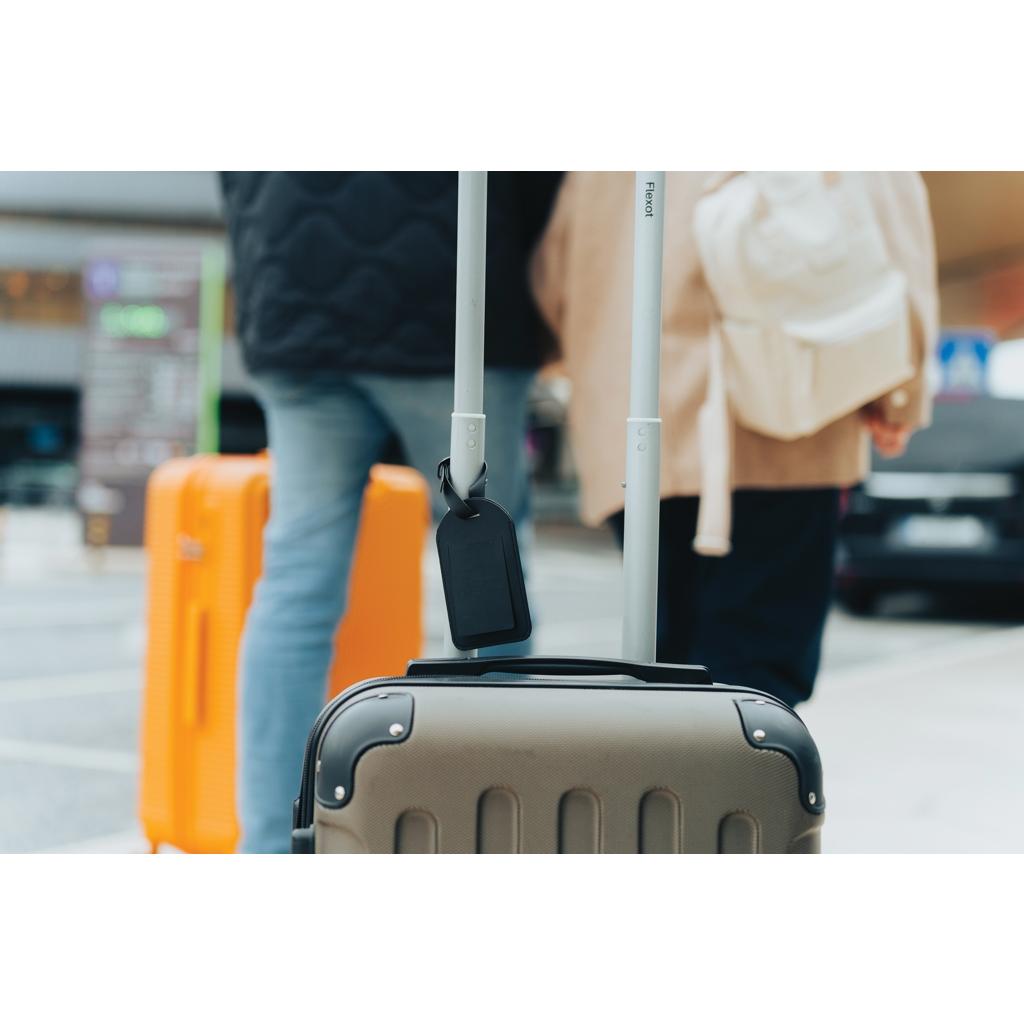 Etichetă bagaje Globefind Dual black