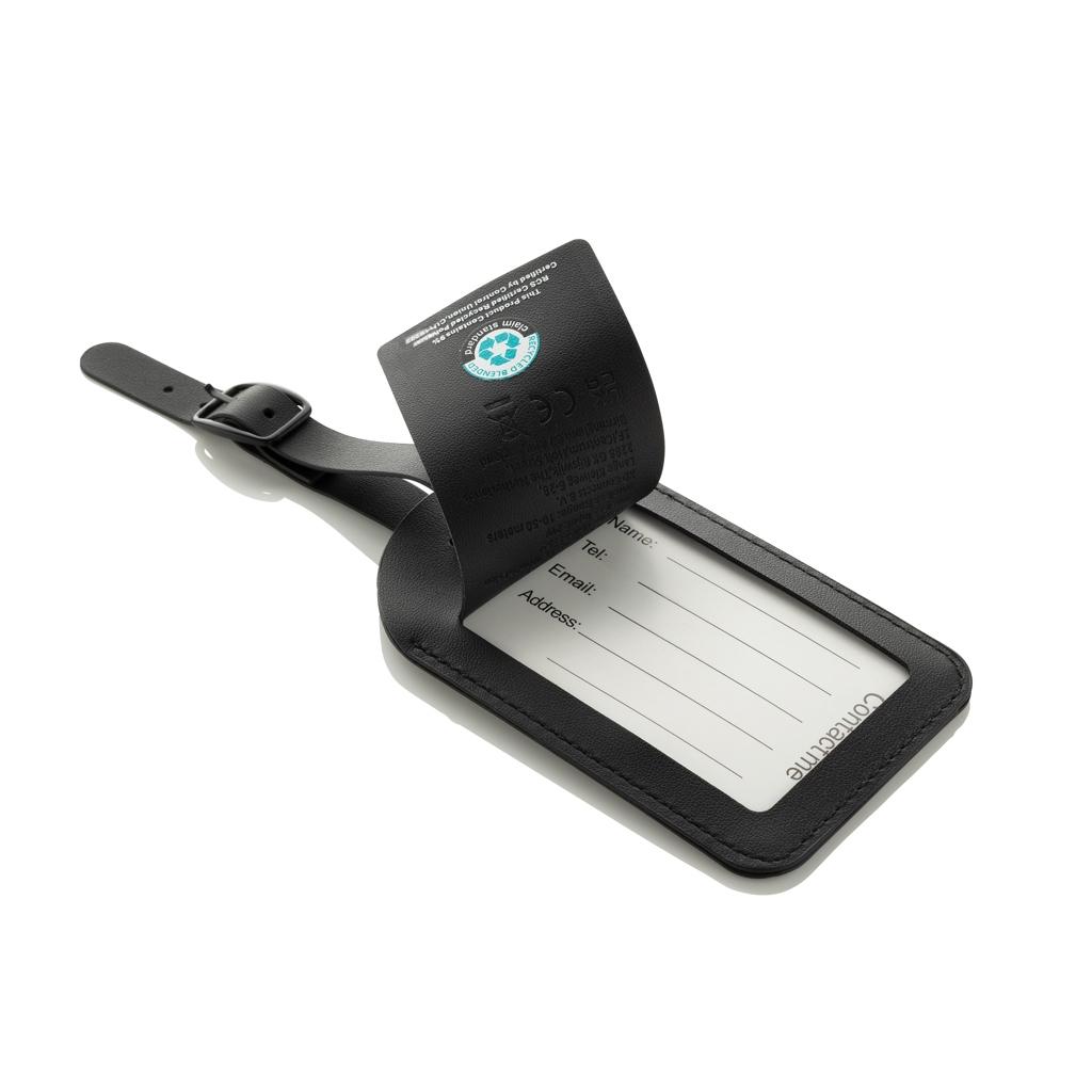 Etichetă bagaje Globefind Dual black