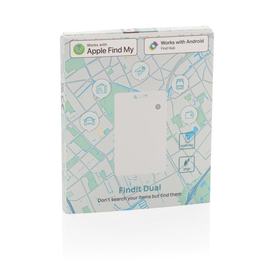 Card localizare Findit Dual transparent