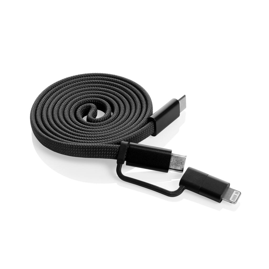 Cablu magnetic 2 în 1 Arc 60W black