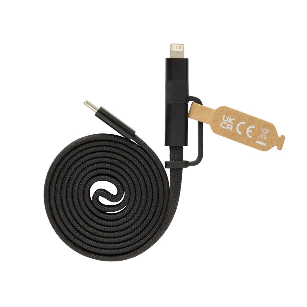 Cablu magnetic 2 în 1 Arc 60W black