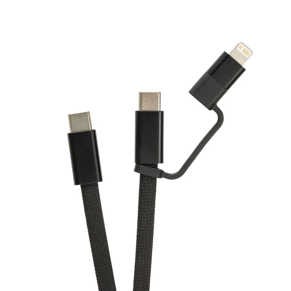 Cablu magnetic 2 în 1 Arc 60W black