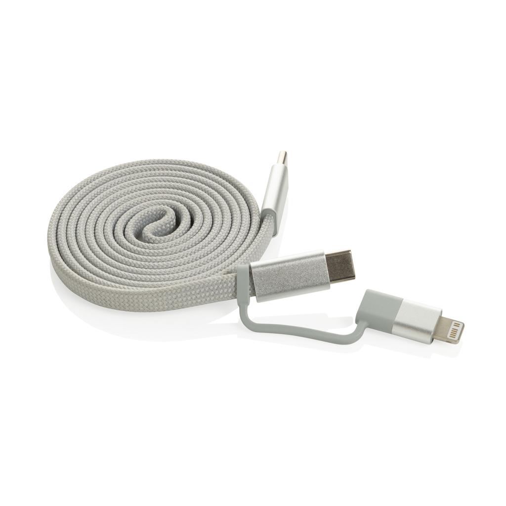 Cablu magnetic 2 în 1 Arc 60W grey