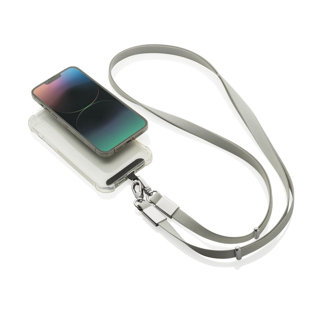 Șnur crossbody Nivo grey
