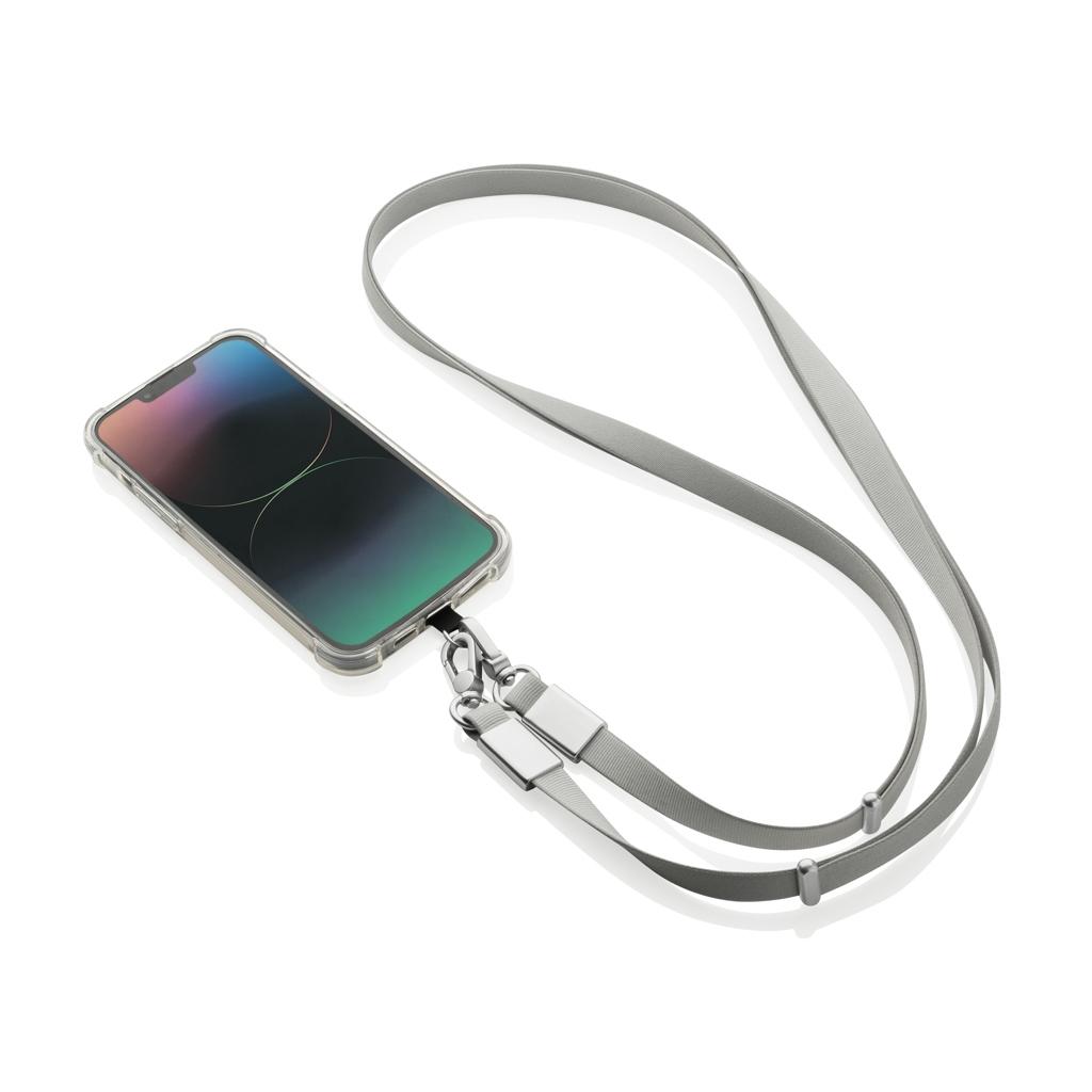 Șnur crossbody Nivo grey