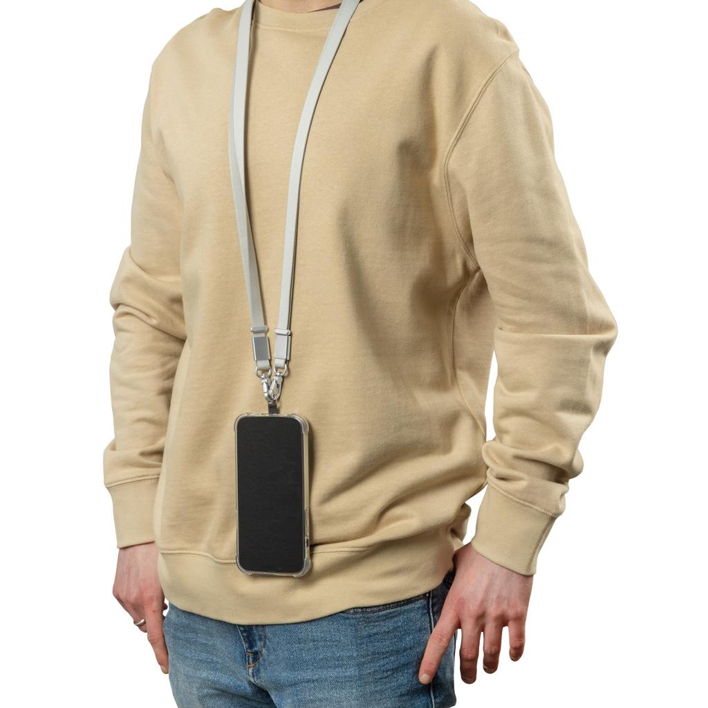 Șnur crossbody Nivo grey
