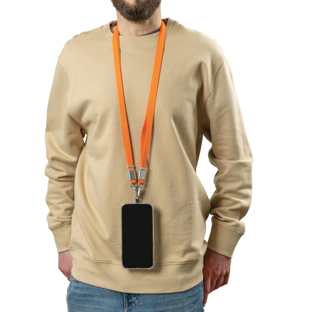 Șnur crossbody Nivo orange