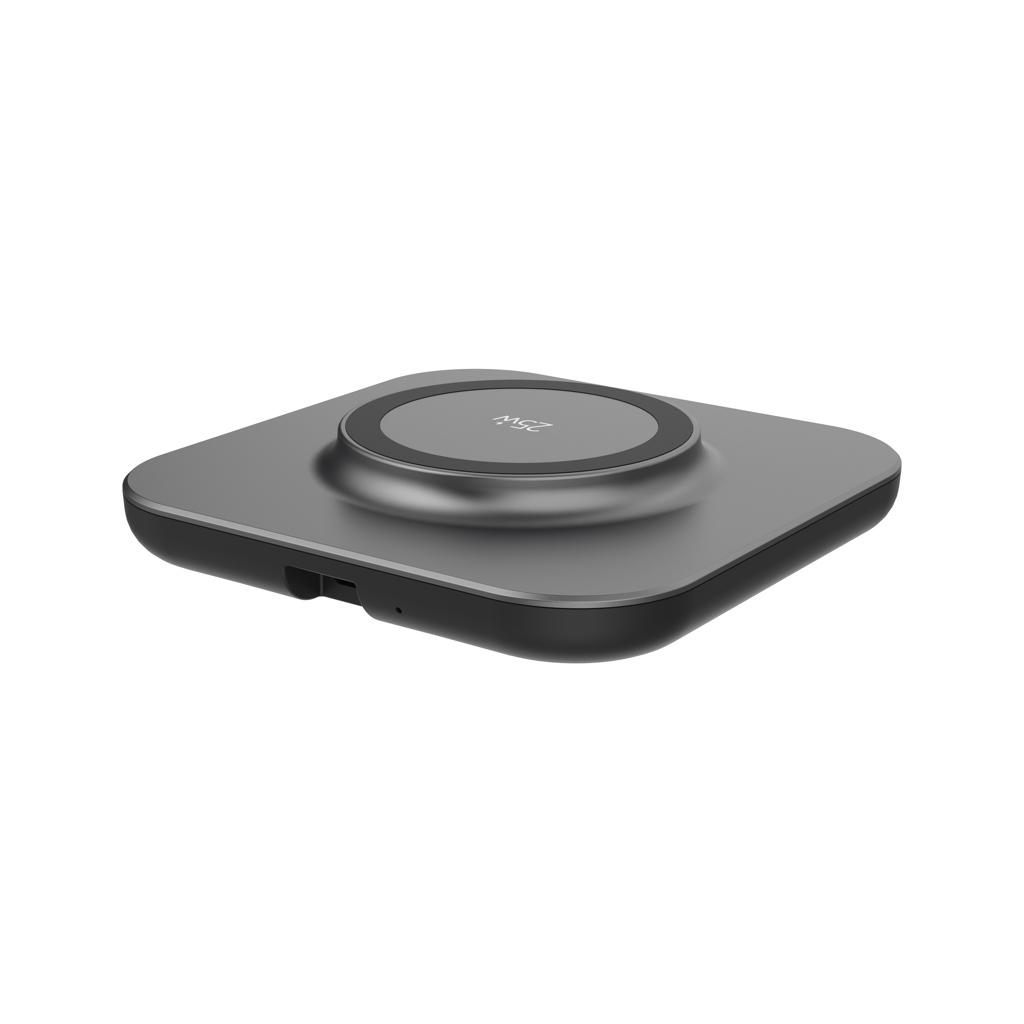 Suport încărcare magnetic Quantum 25W grey