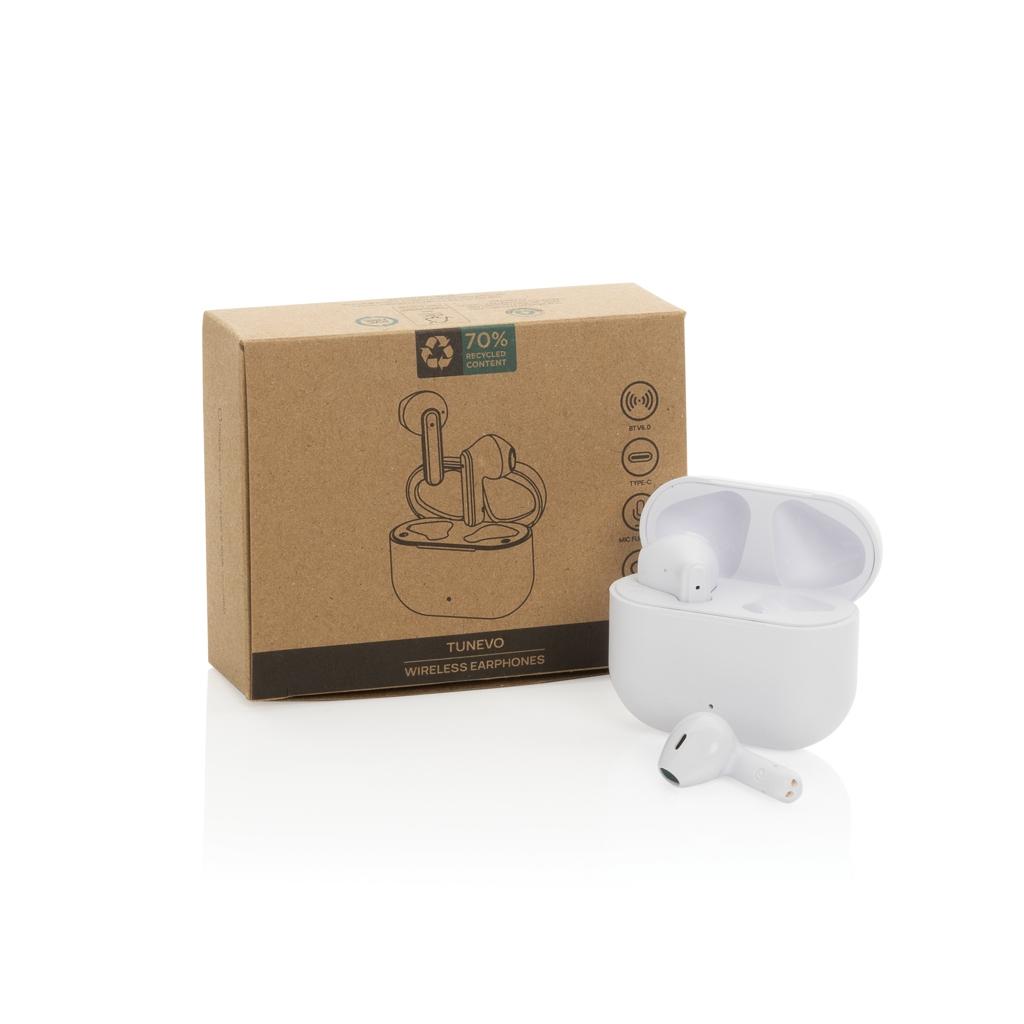 Căști wireless Tunevo transparent