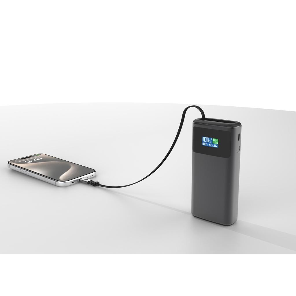 Baterie externă Quantum PD45W 10.000 mAh grey