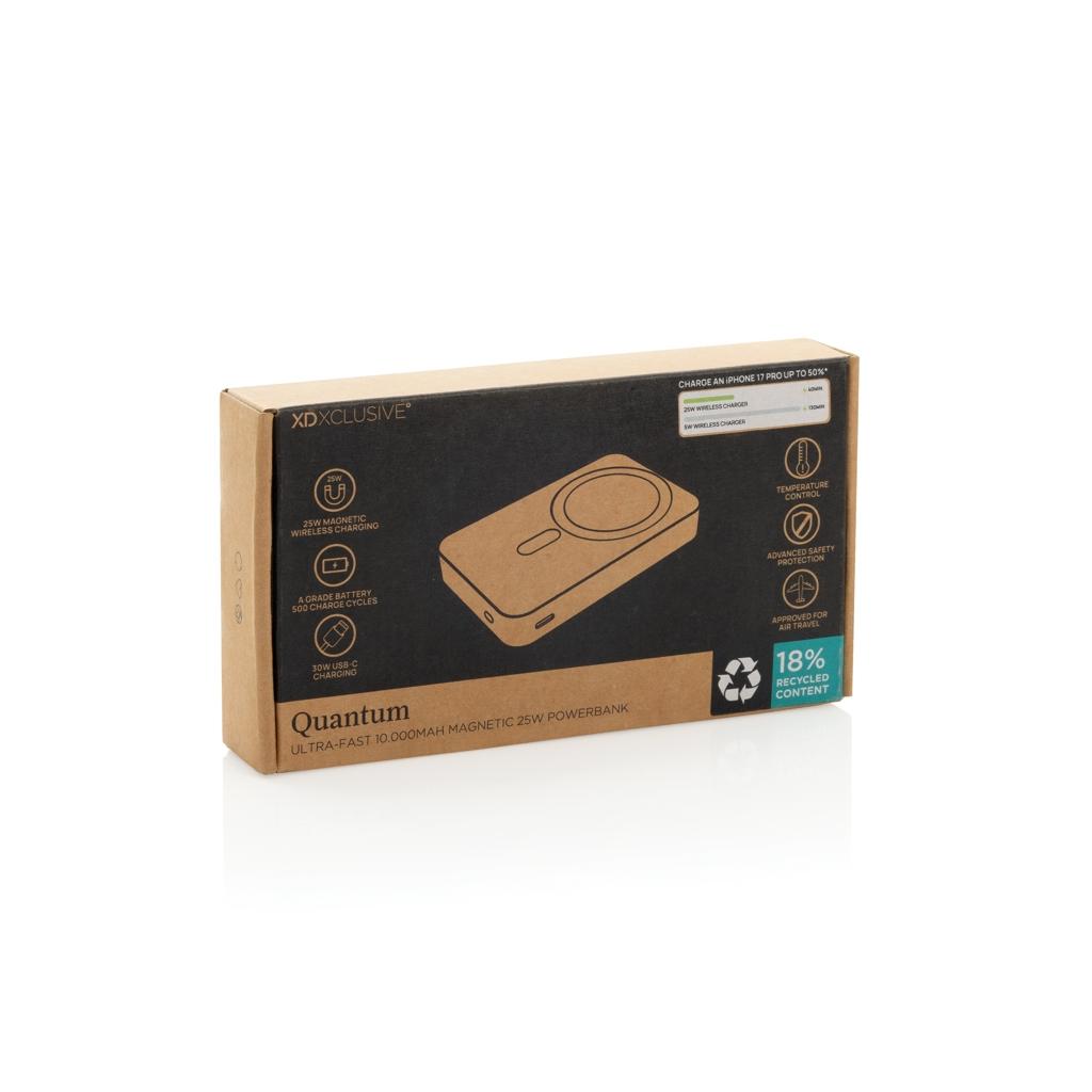 Baterie externă Quantum 10.000 mAh grey