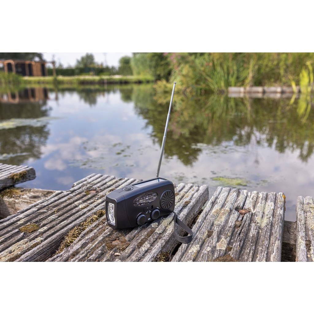 Radio urgență RescueWave black
