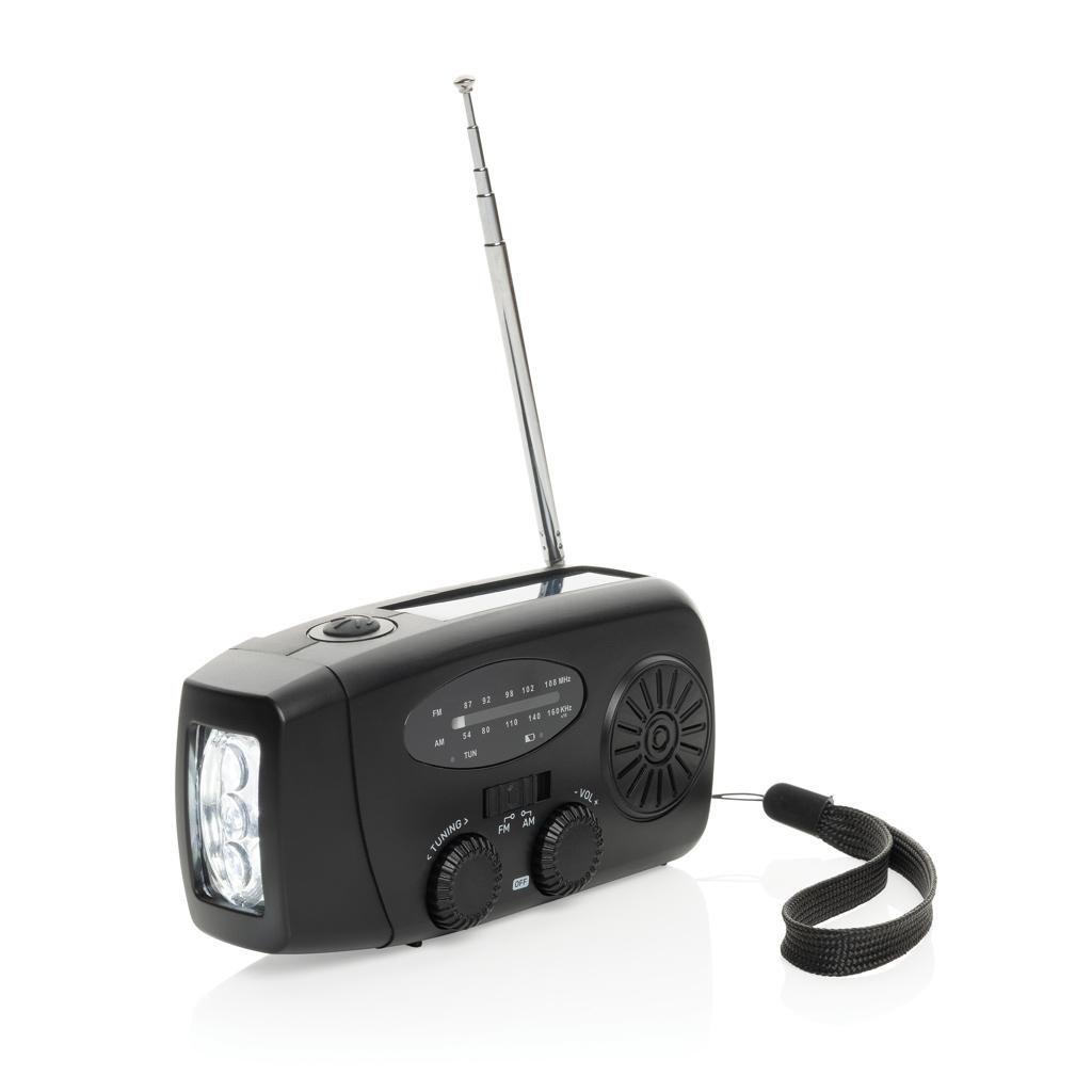 Radio urgență RescueWave black