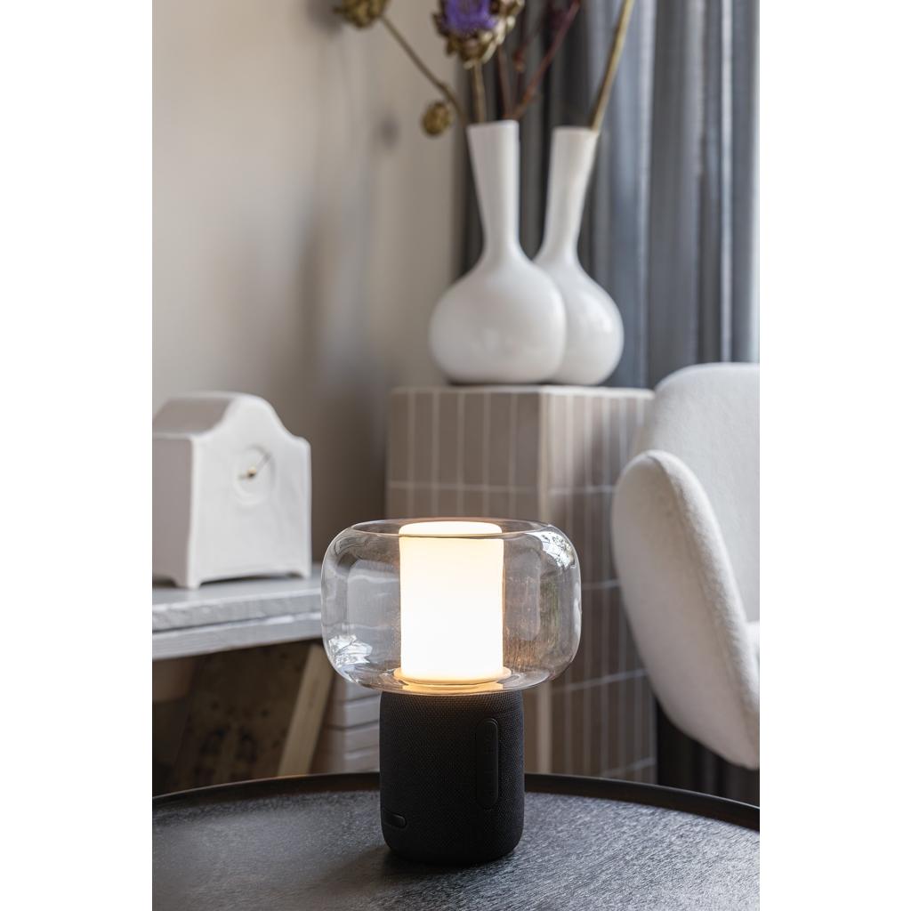 Lampă cu boxă 10W Lux black