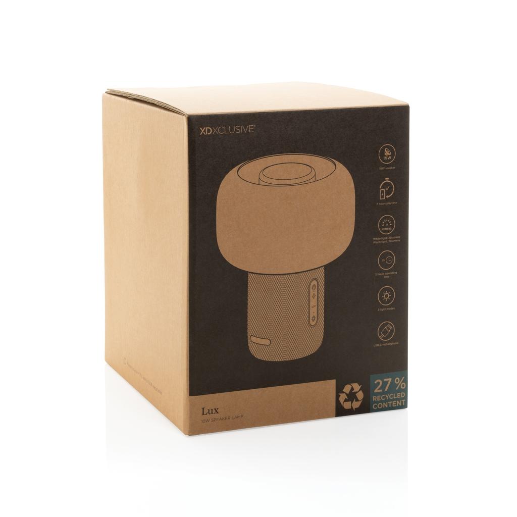 Lampă cu boxă 10W Lux black