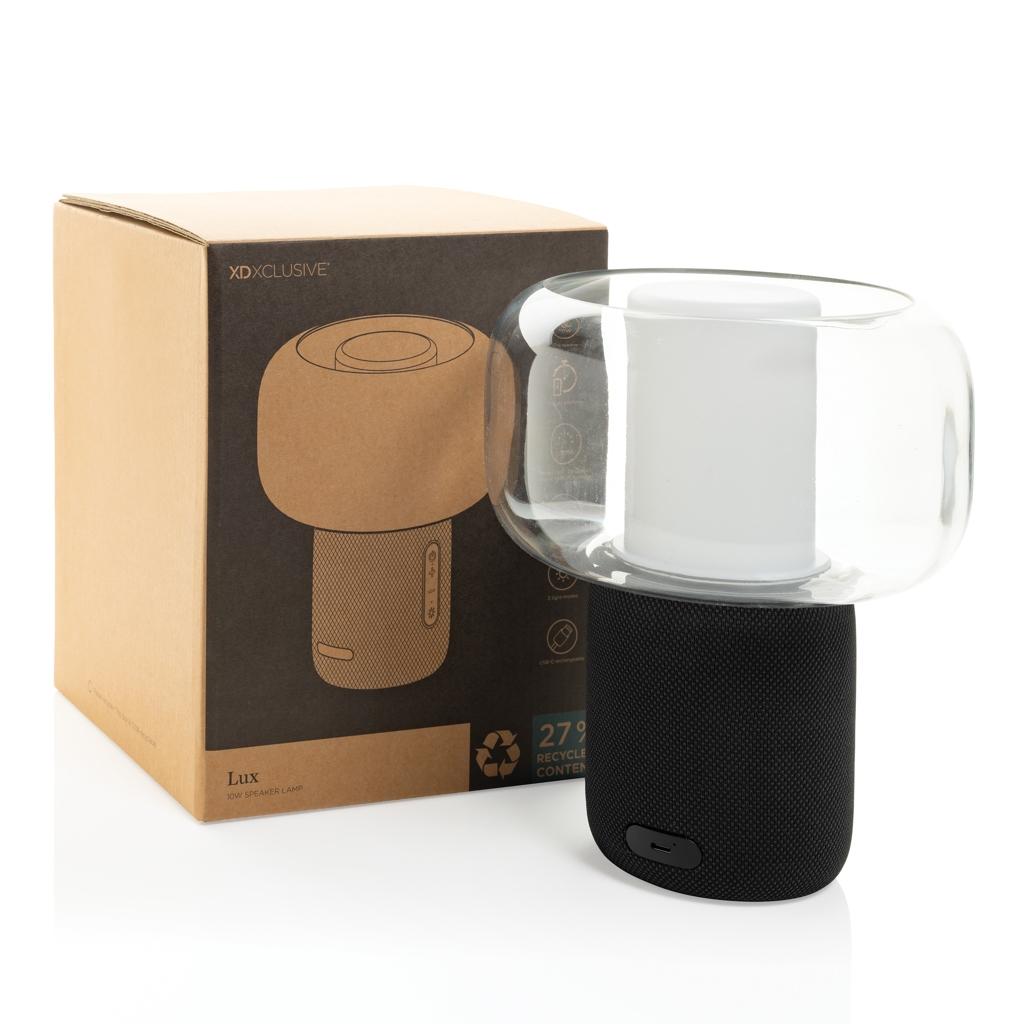 Lampă cu boxă 10W Lux black