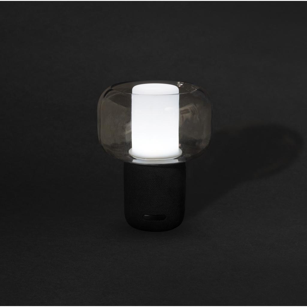 Lampă cu boxă 10W Lux black