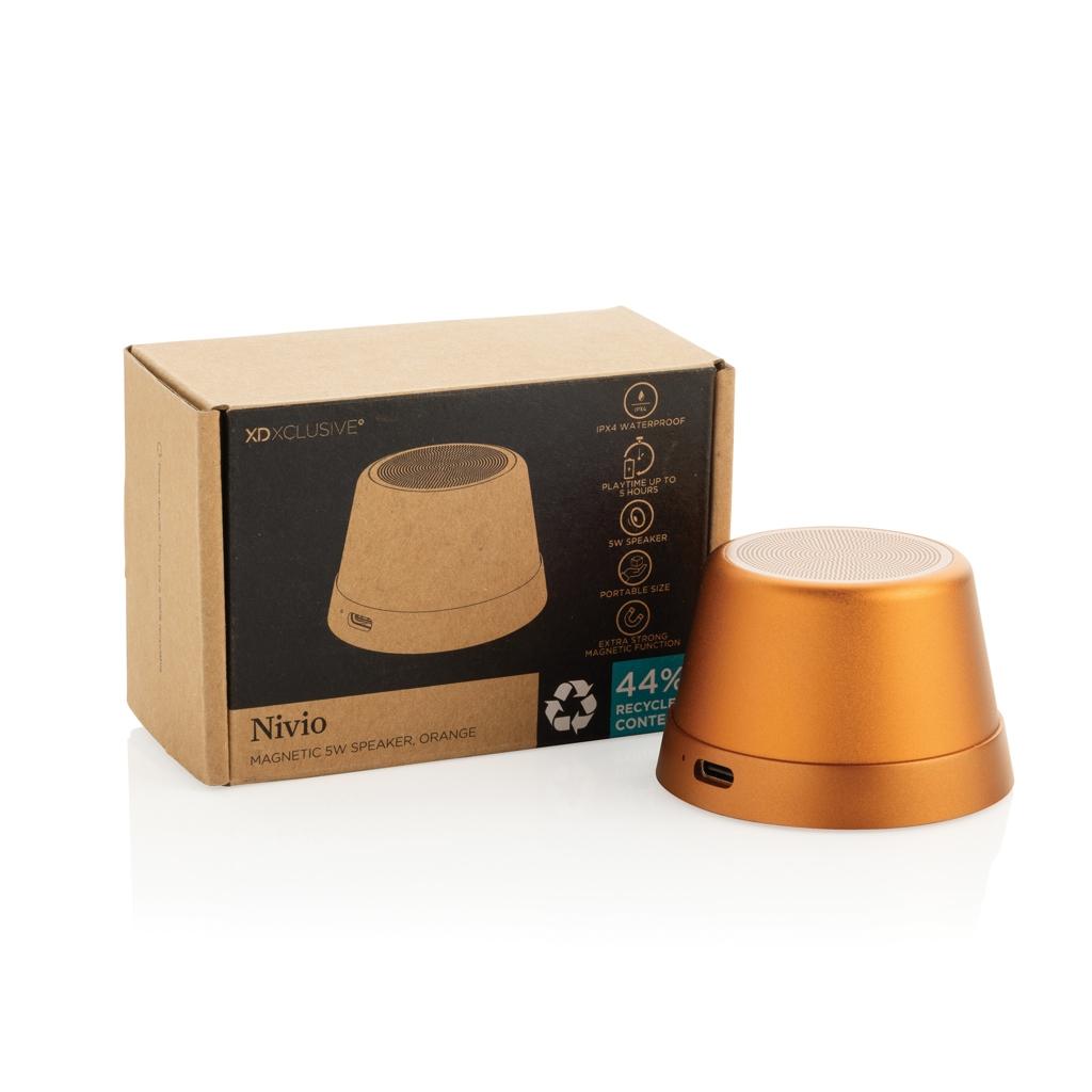 Boxă magnetică 5W Nivio orange
