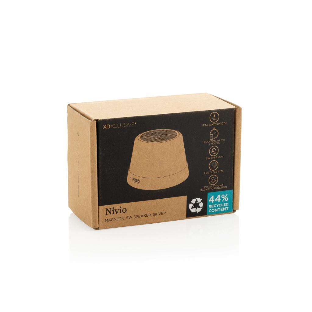 Boxă magnetică 5W Nivio silver