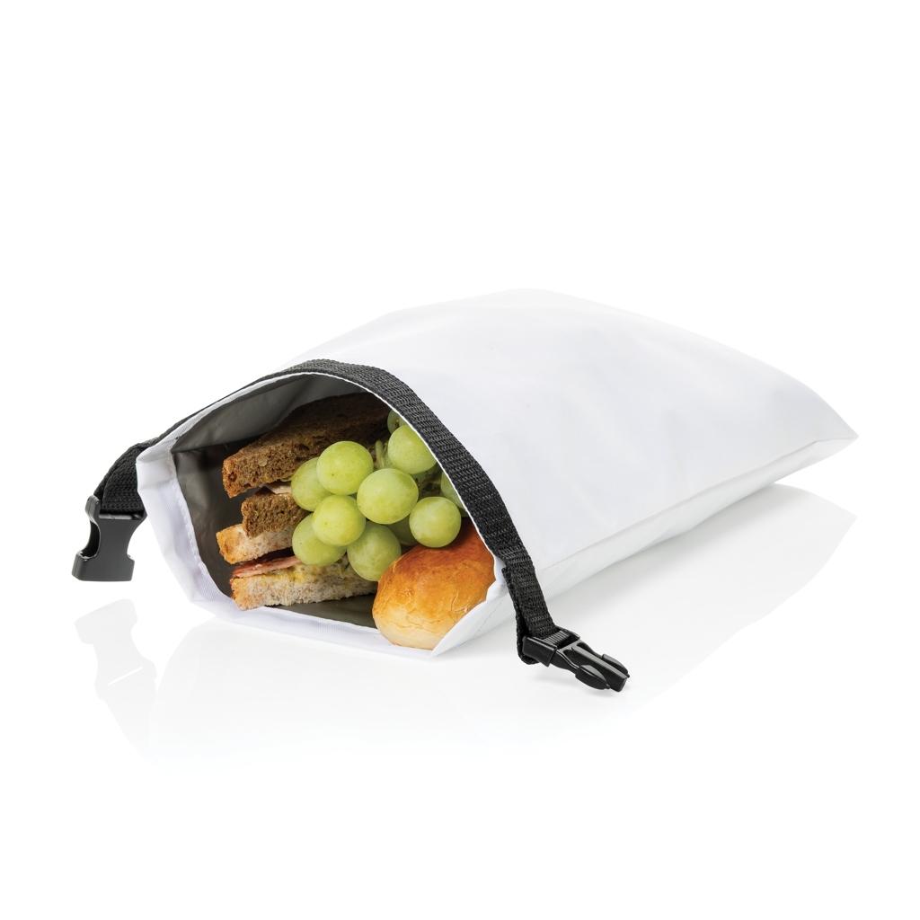 Geantă prânz pliabilă Snackstrap transparent