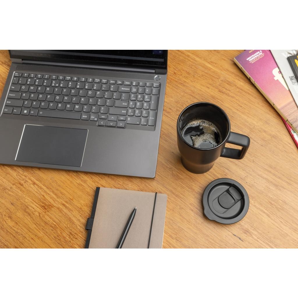 Pahar Ceramic Luxe 490 ml black