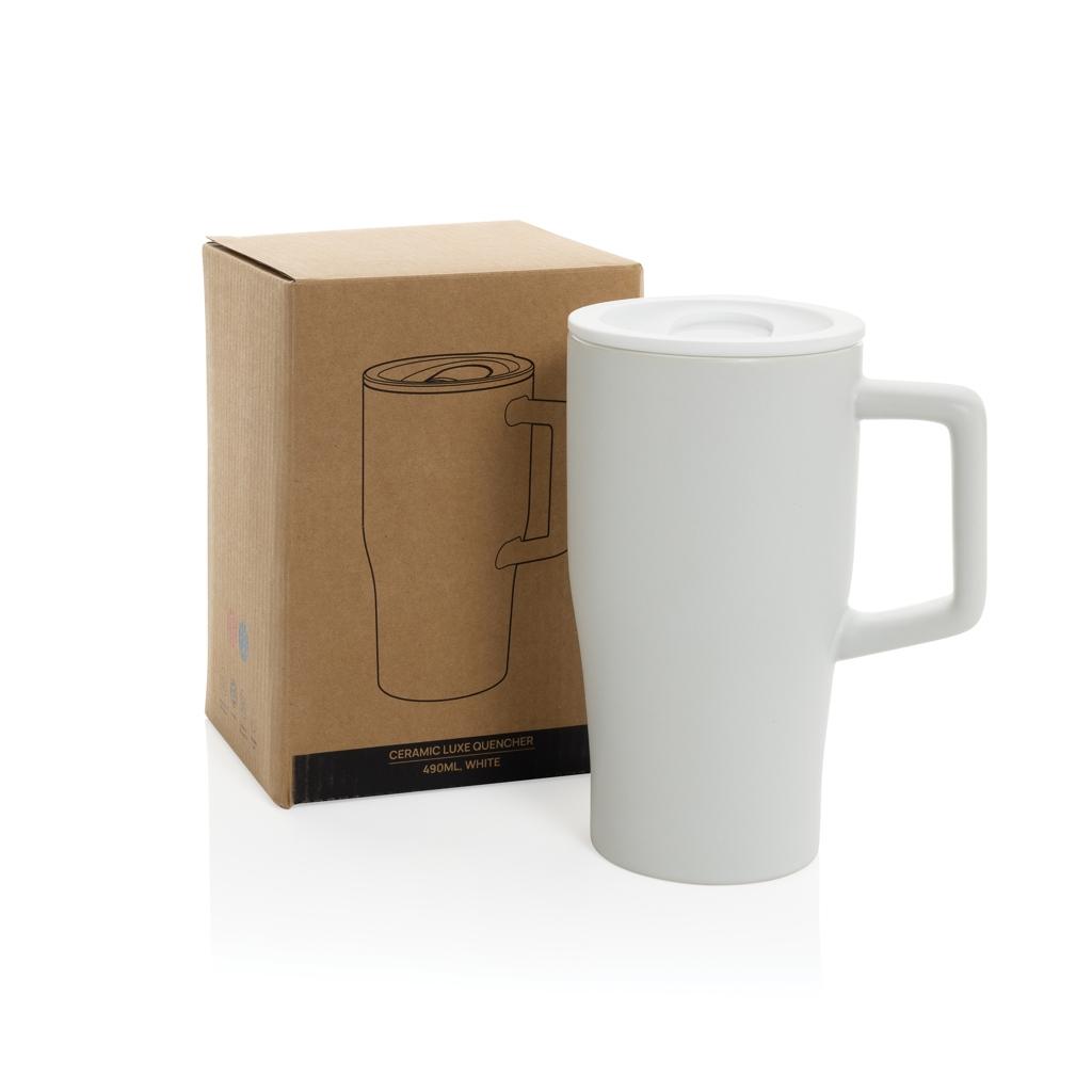 Pahar Ceramic Luxe 490 ml transparent