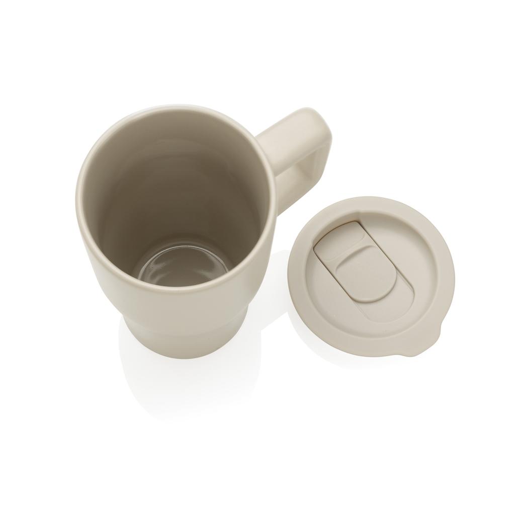 Pahar Ceramic Luxe 490 ml grey