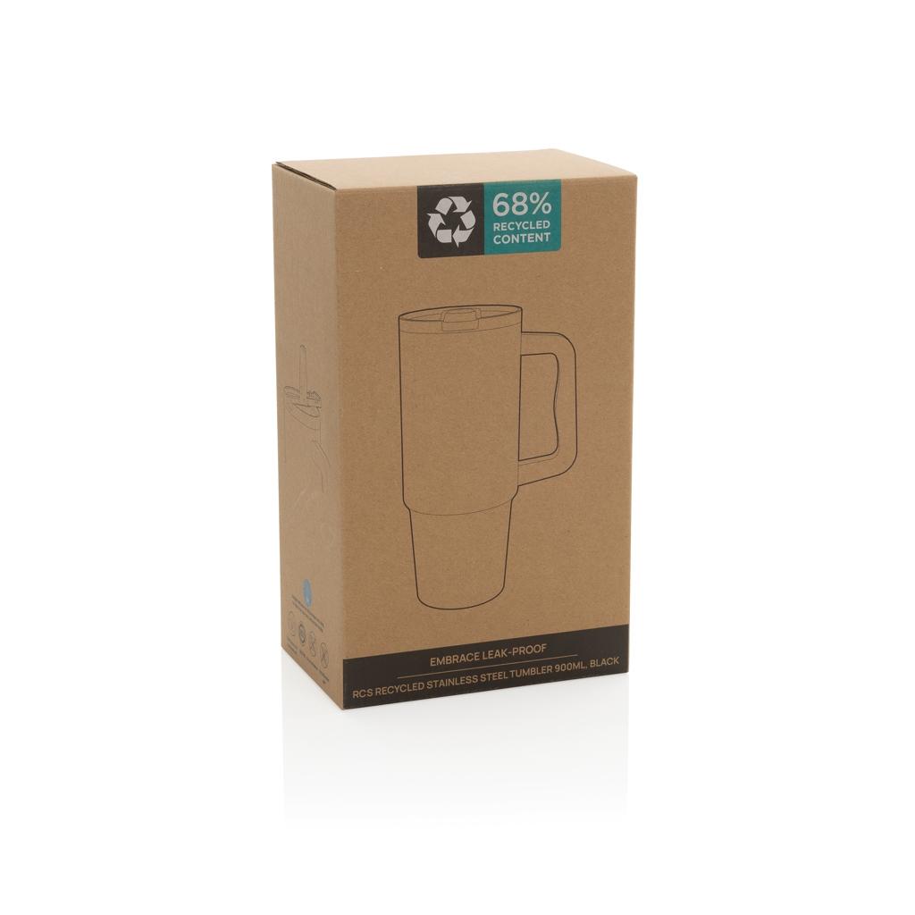 Pahar Embrace oțel 900 ml black