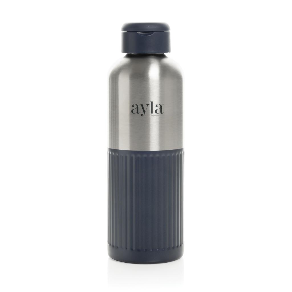 Sticlă apă Ripple oțel 750 ml navy