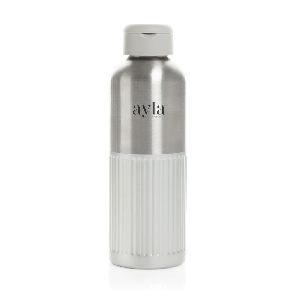 Sticlă apă Ripple oțel 750 ml grey