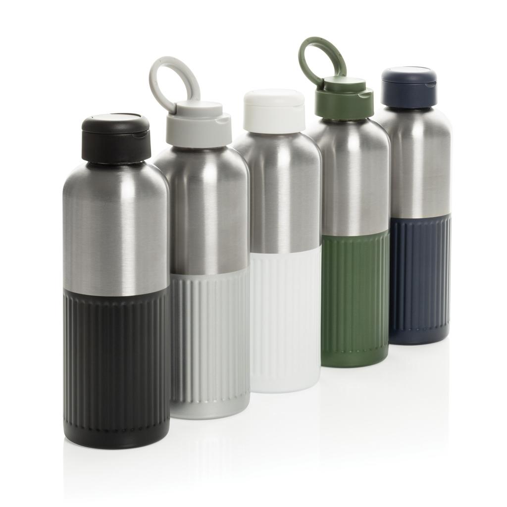 Sticlă apă Ripple oțel 750 ml grey