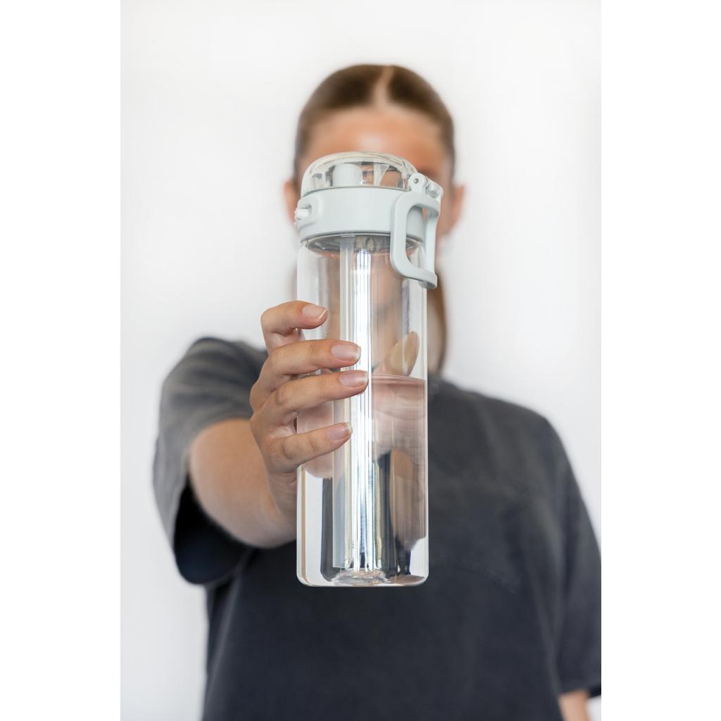 Sticlă sport SipnLock 800 ml transparent