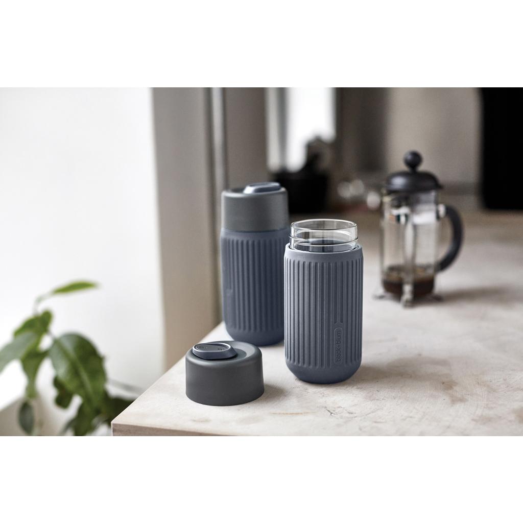 Pahar voiaj Black+Blum 340 ml grey