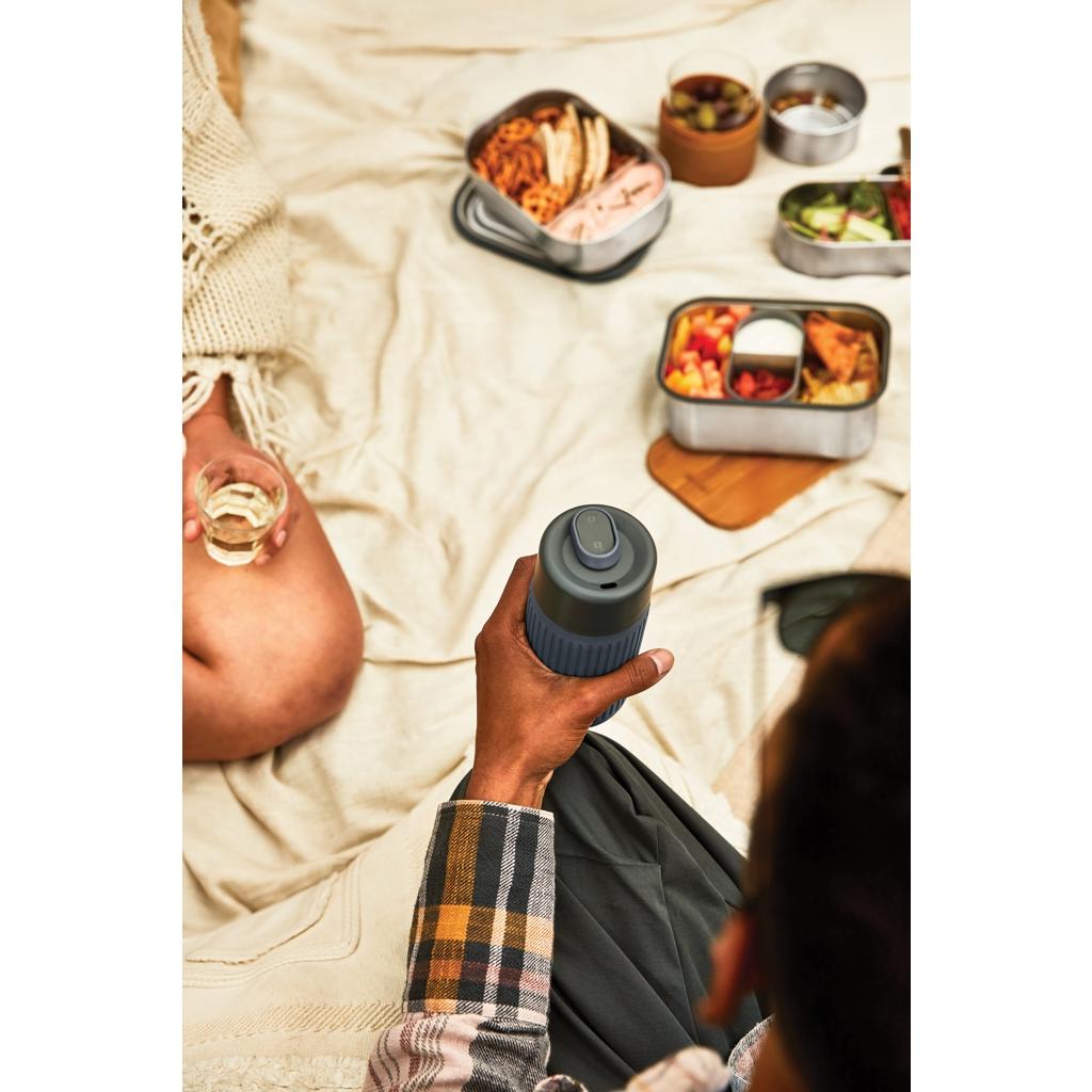 Pahar voiaj Black+Blum 340 ml grey