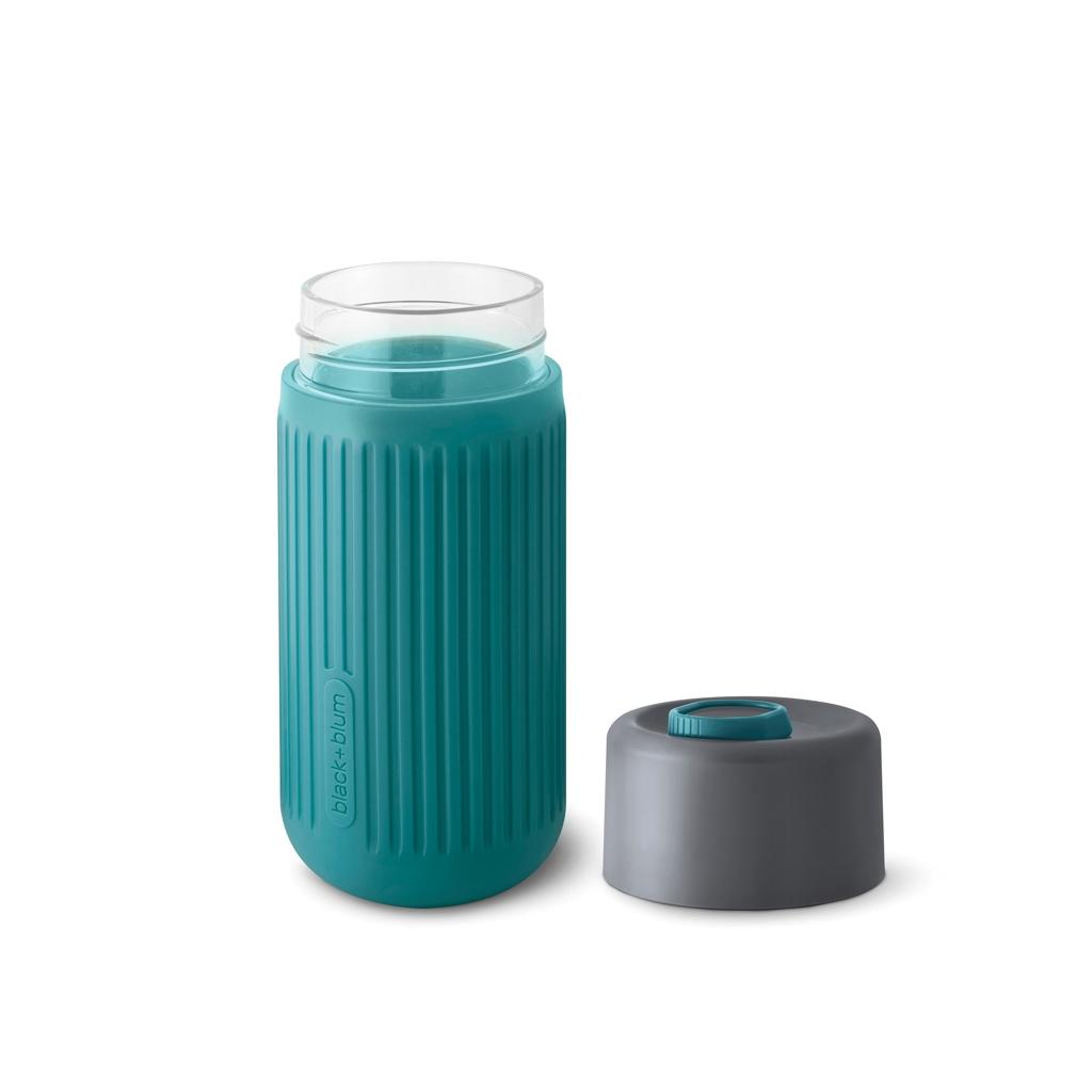 Pahar voiaj Black+Blum 340 ml turquoise