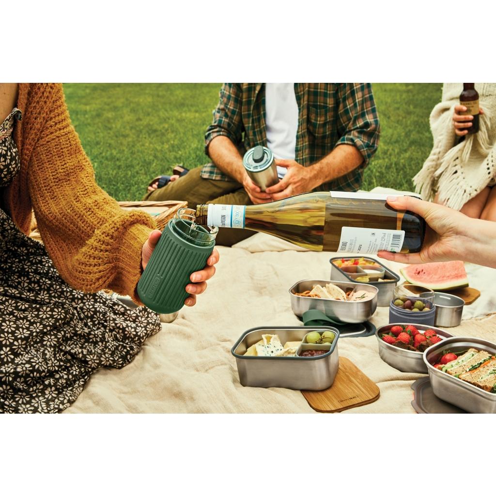 Pahar voiaj Black+Blum 340 ml olive green