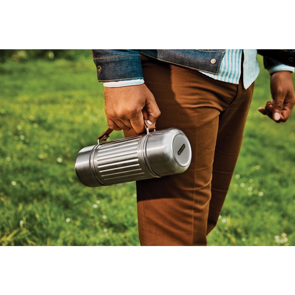 Recipient dublu Explorer Flask 1L grey