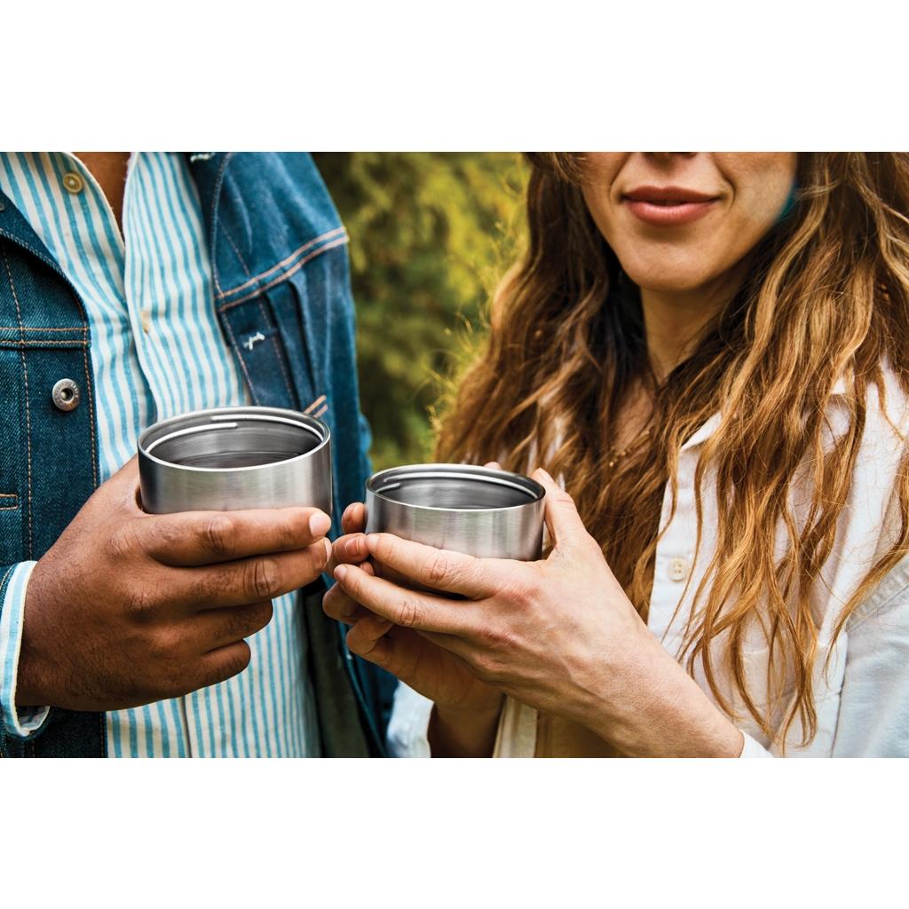 Recipient dublu Explorer Flask 1L grey
