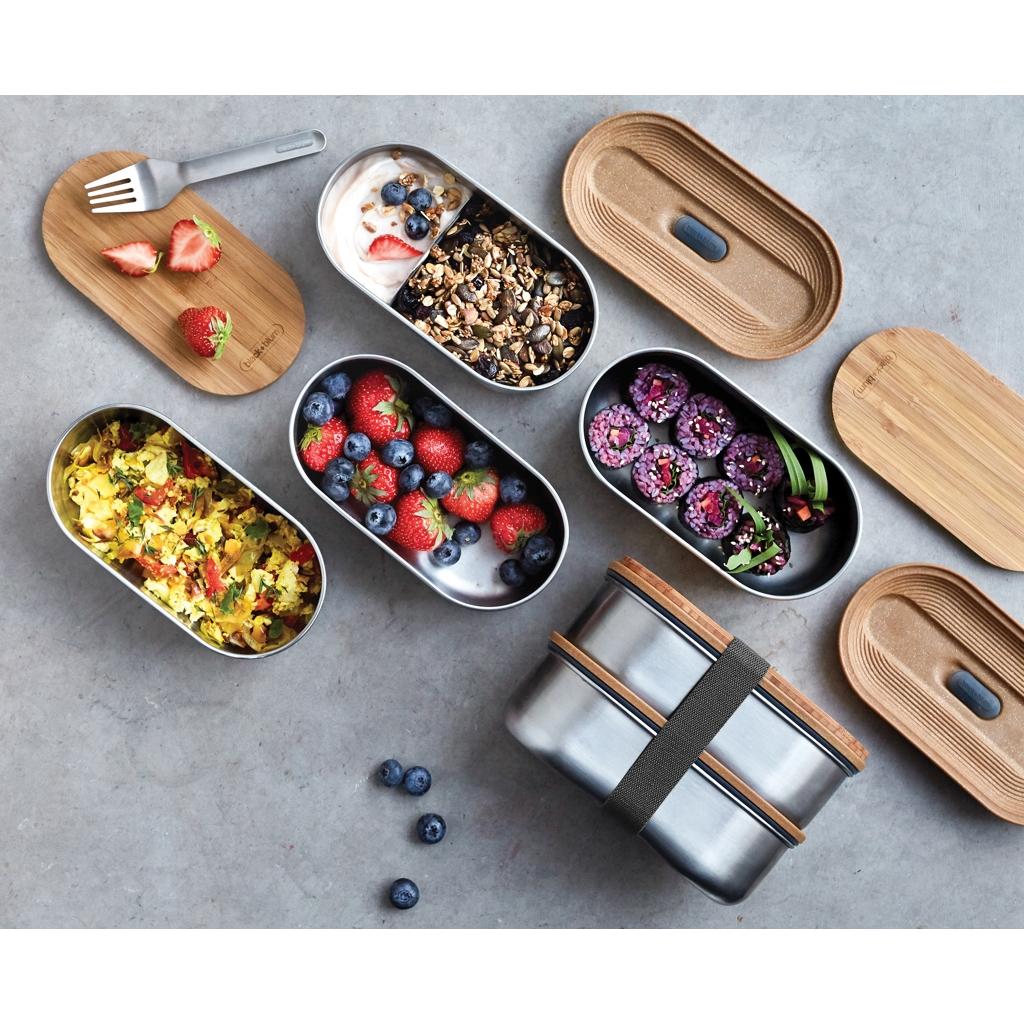 Casetă bento Black+Blum grey