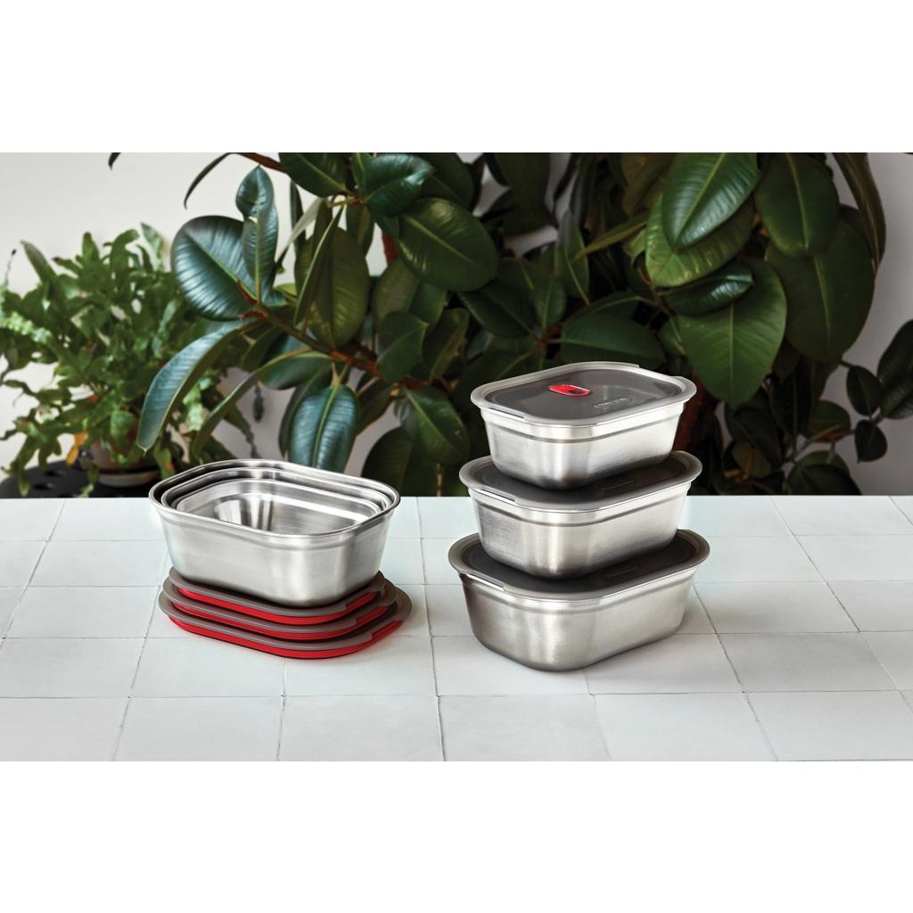 Set 3 caserole Black+Blum grey