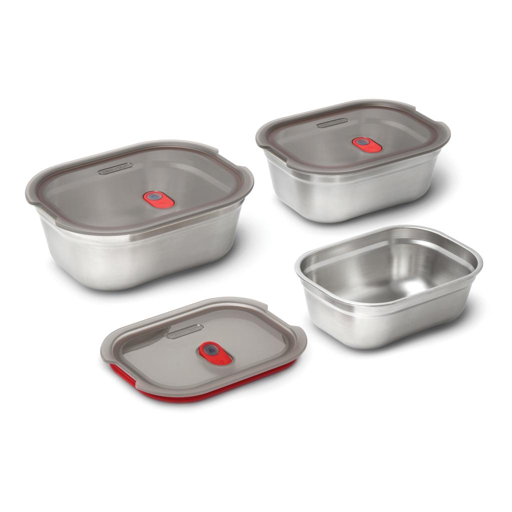 Set 3 caserole Black+Blum grey