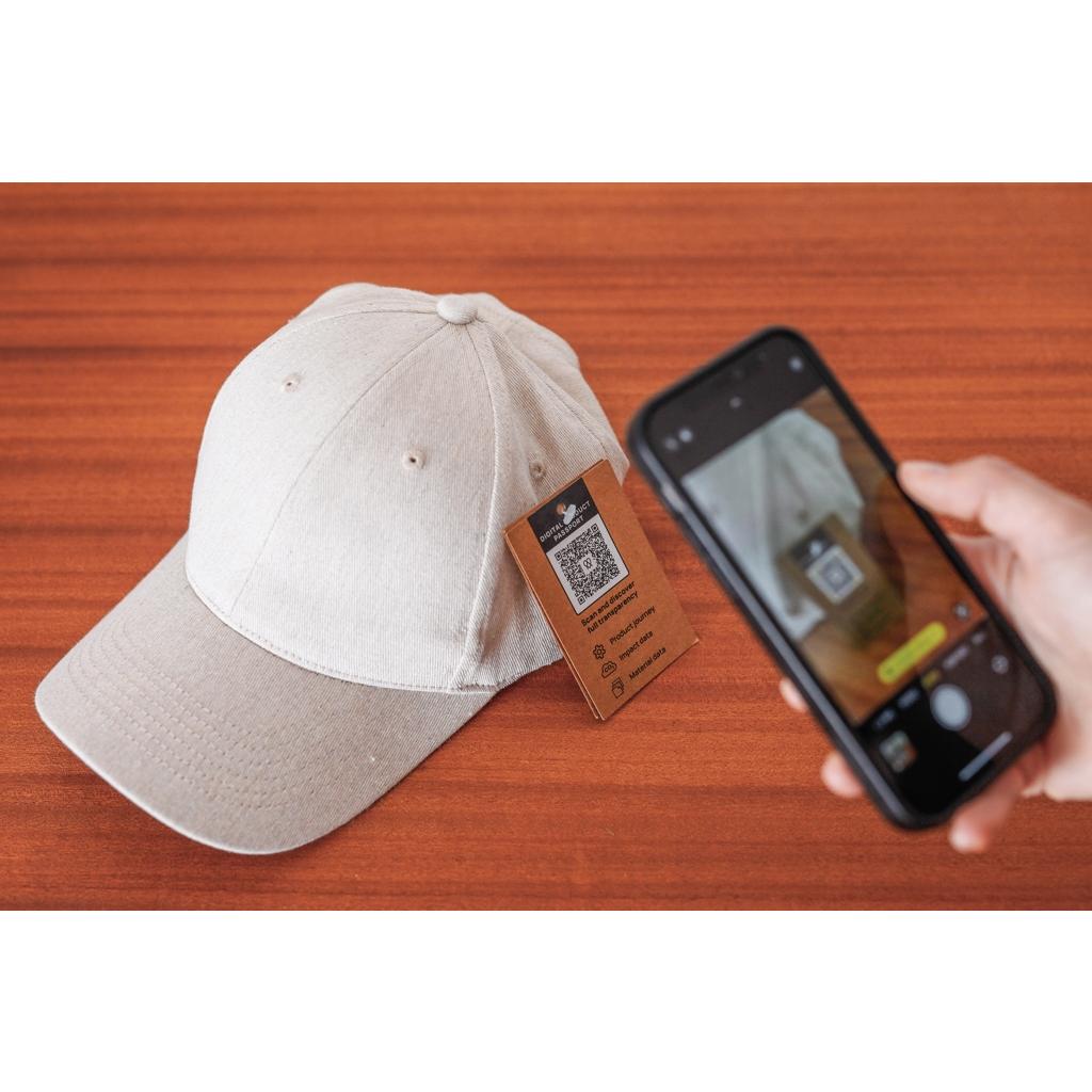 Șapcă 6 panouri Milo 200g off white