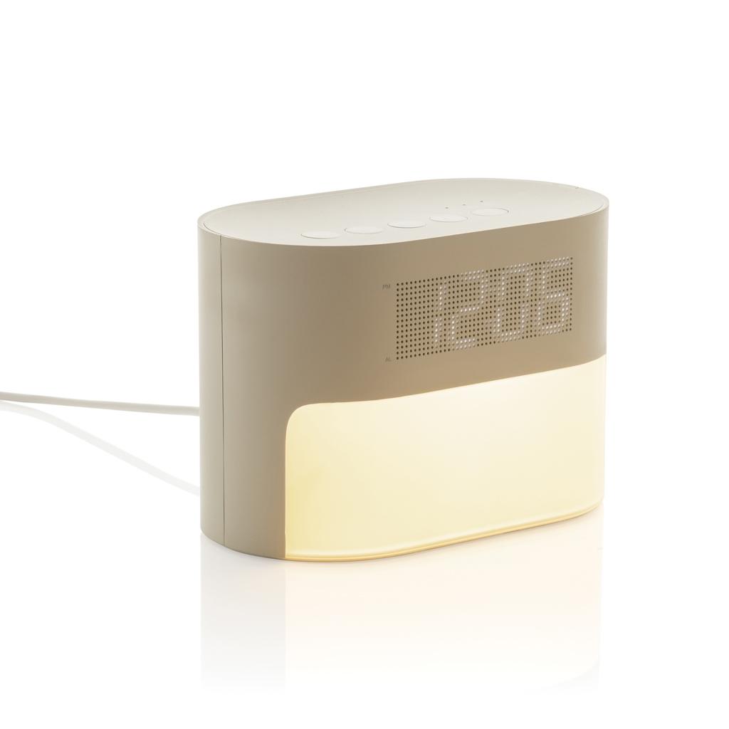Ceas deșteptător LumaRise beige