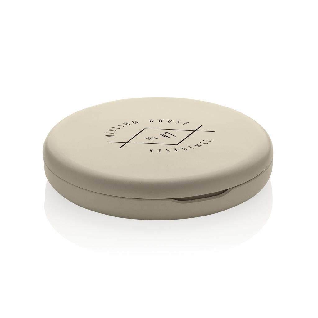 Oglindă machiaj LED Lumora beige