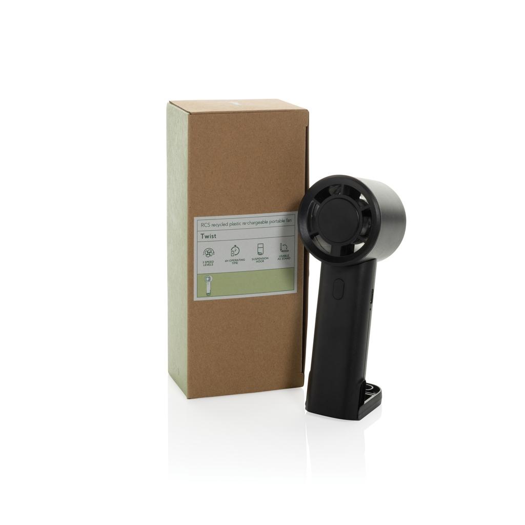 Ventilator portabil Twist black