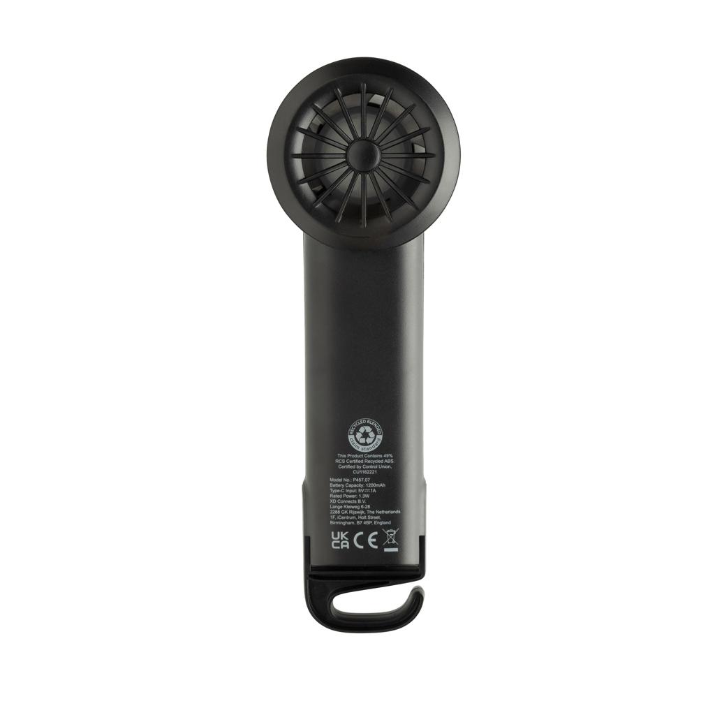 Ventilator portabil Twist black