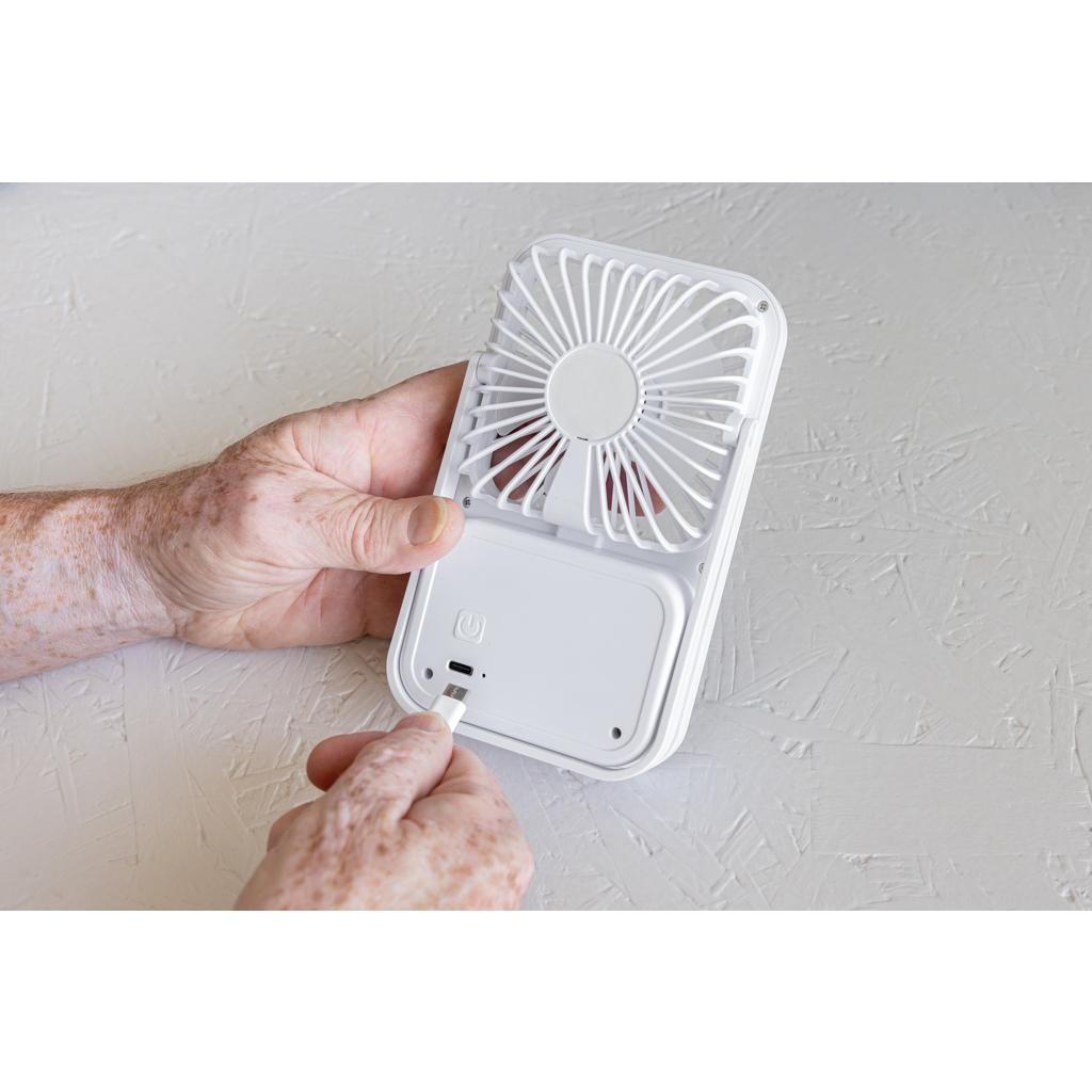 Ventilator birou Aervina transparent