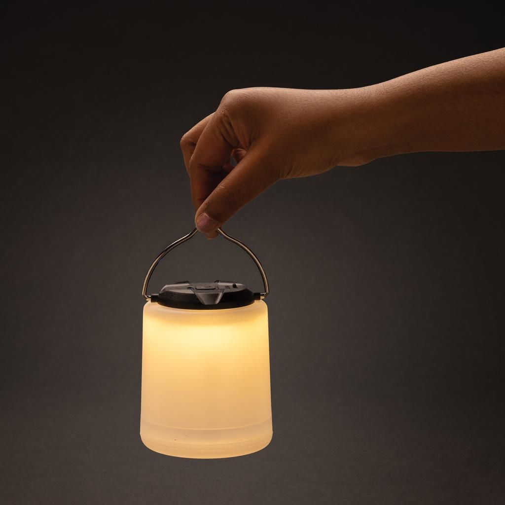 Lampă masă portabilă Limio transparent