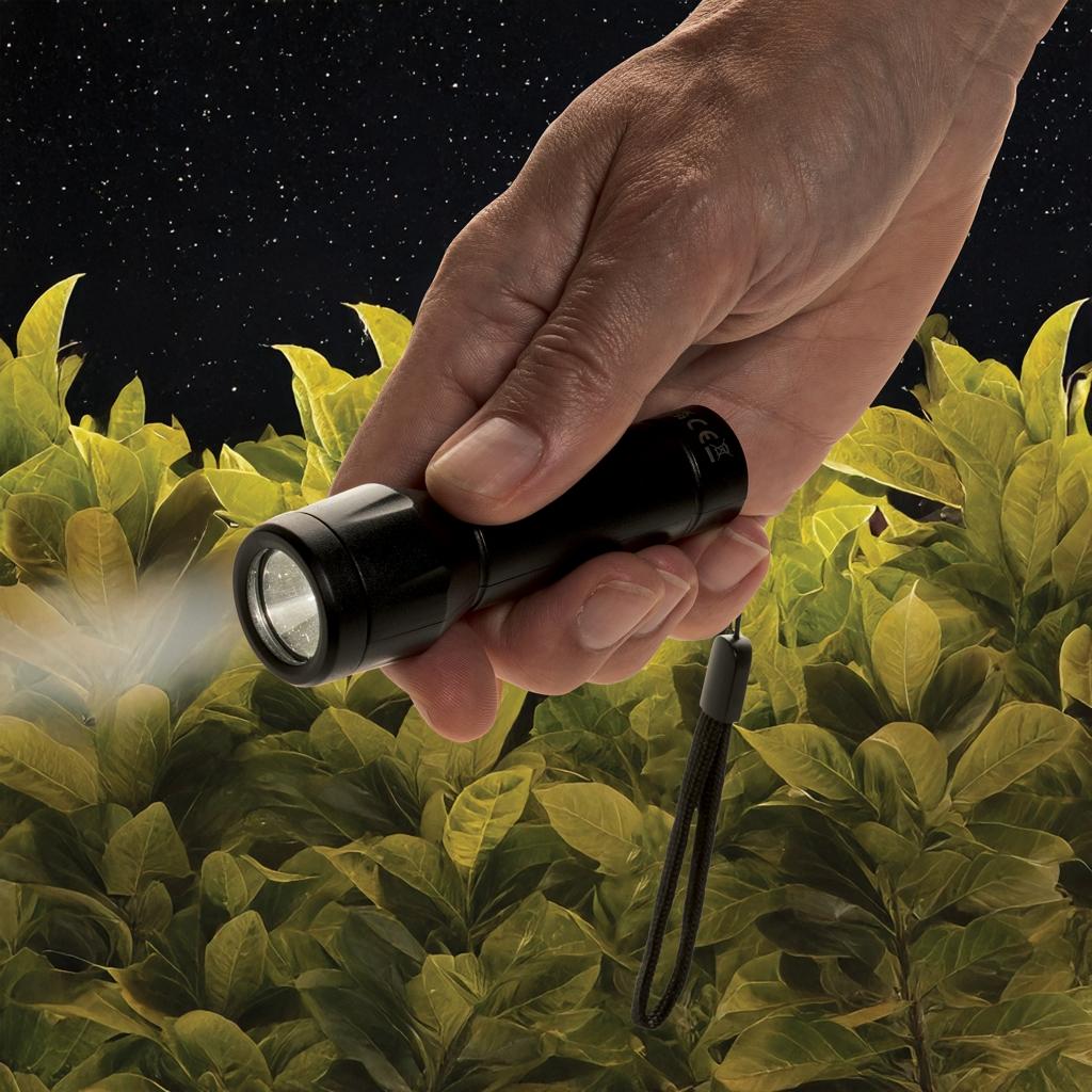 Lanternă Flara USB black